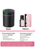 Difusor Aromaterapia 180ml | Humidificador LED 7 Colores | Auto y Hogar 🌿