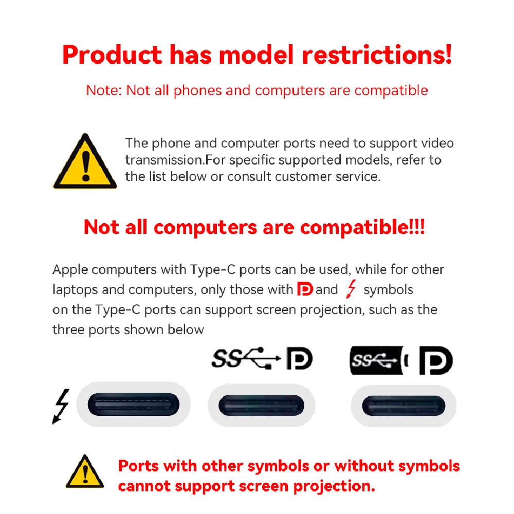 Adaptador USB-C a HDMI 2.1 | 8K@60Hz / 4K@120Hz | Thunderbolt 3/4 | MacBook Pro/Air, iPad, iMac
