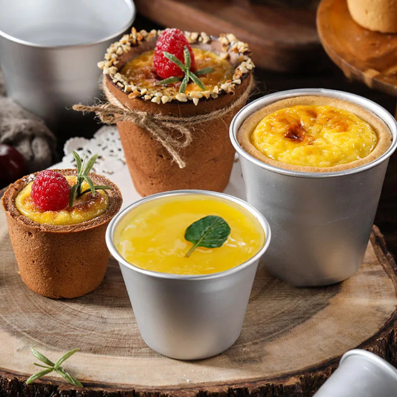 Molde de Aluminio para Pudding y Pasteles | Antiadherente | Herramienta Repostería 🍰