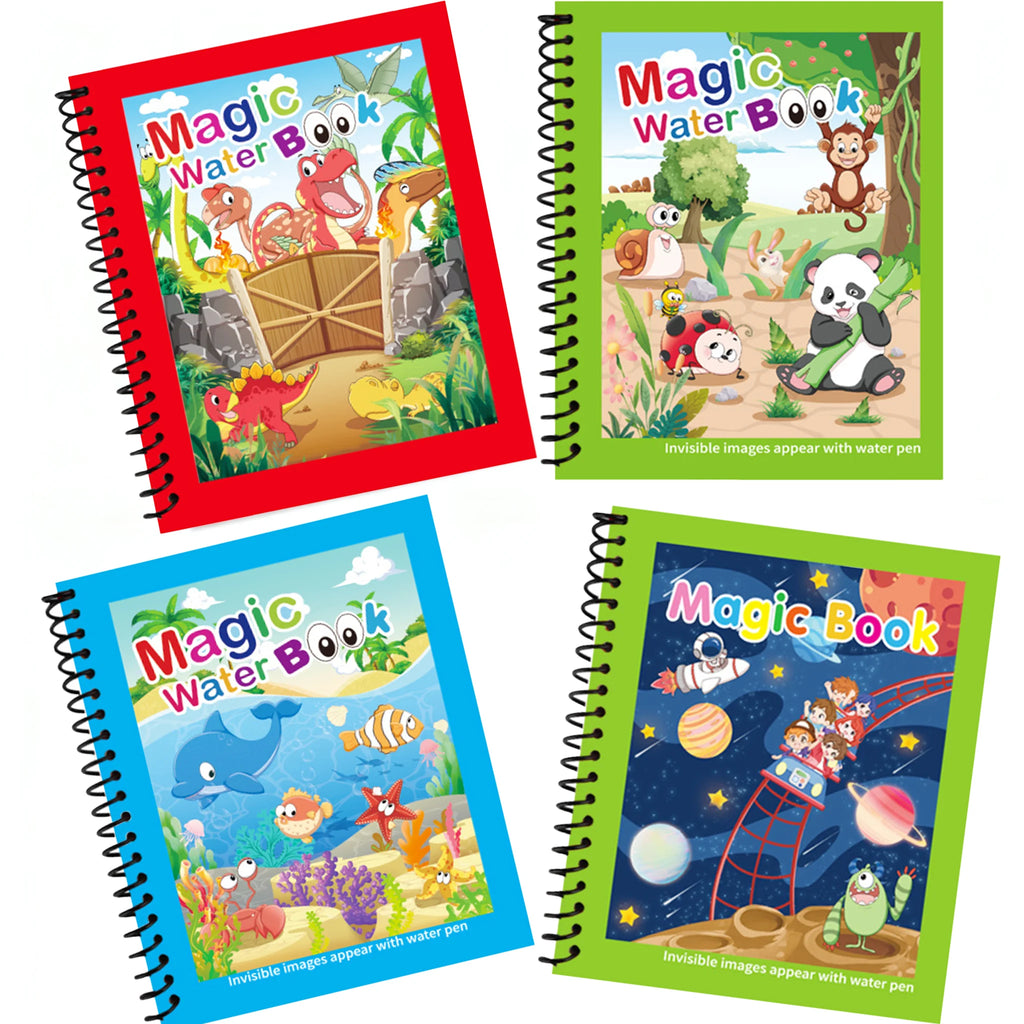 Reusable Water Drawing Book – Montessori Coloring Toy