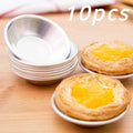 10 Moldes de Aluminio para Tartaletas y Mooncake | Accesorios de Repostería