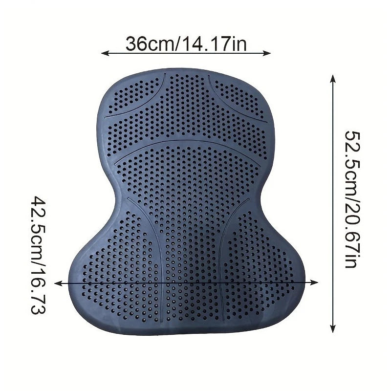 Equestrian Silicone Shock Absorption Balance Pad Anti-Slip Breathable Saddle Pad for Horse