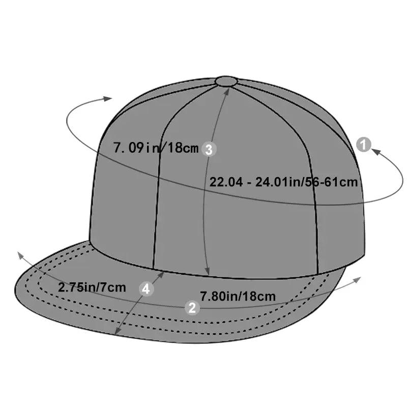 Unisex NF Letter Embroidery Hip-Hop Hats Spring and Autumn Outdoor Adjustable Casual Baseball Caps Sunscreen Hat - Firu Total Sales