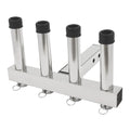 4 Tubes Fishing Rod Holder Bracket Stainless Steel Pole for Cars, Hitch Mount Rod Holder, Truck Adjustment Fishing Rod Rack