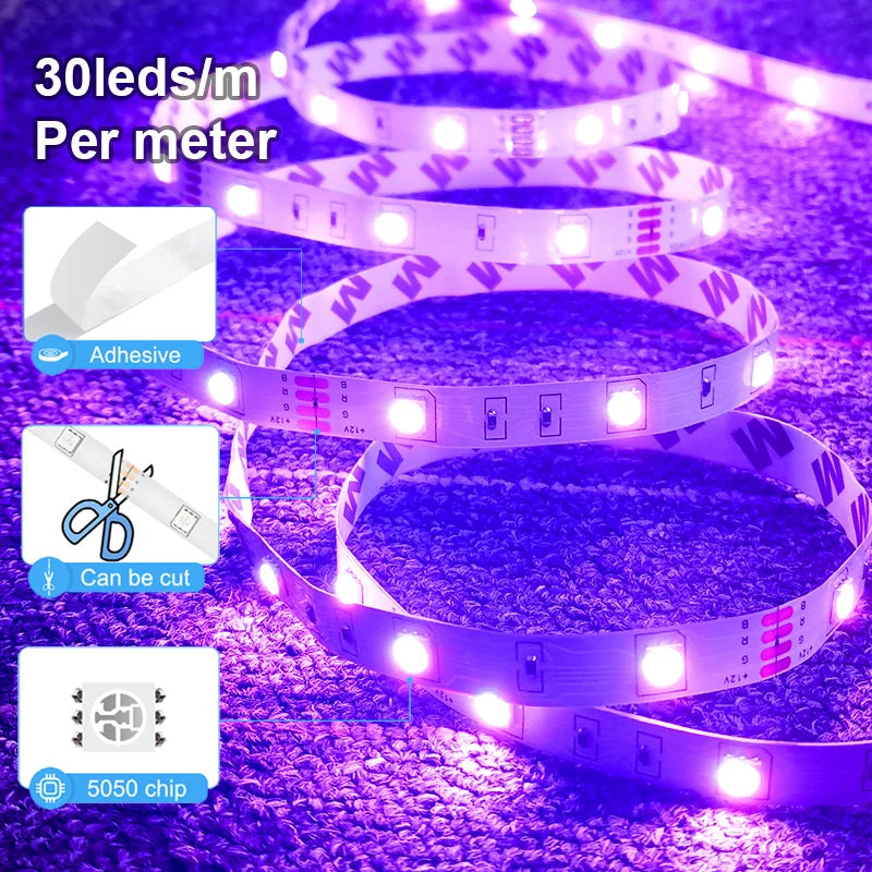 LED Strip Lights RGB 5050 – Smart Bluetooth Color Changing Lights - Firu Total Sales
