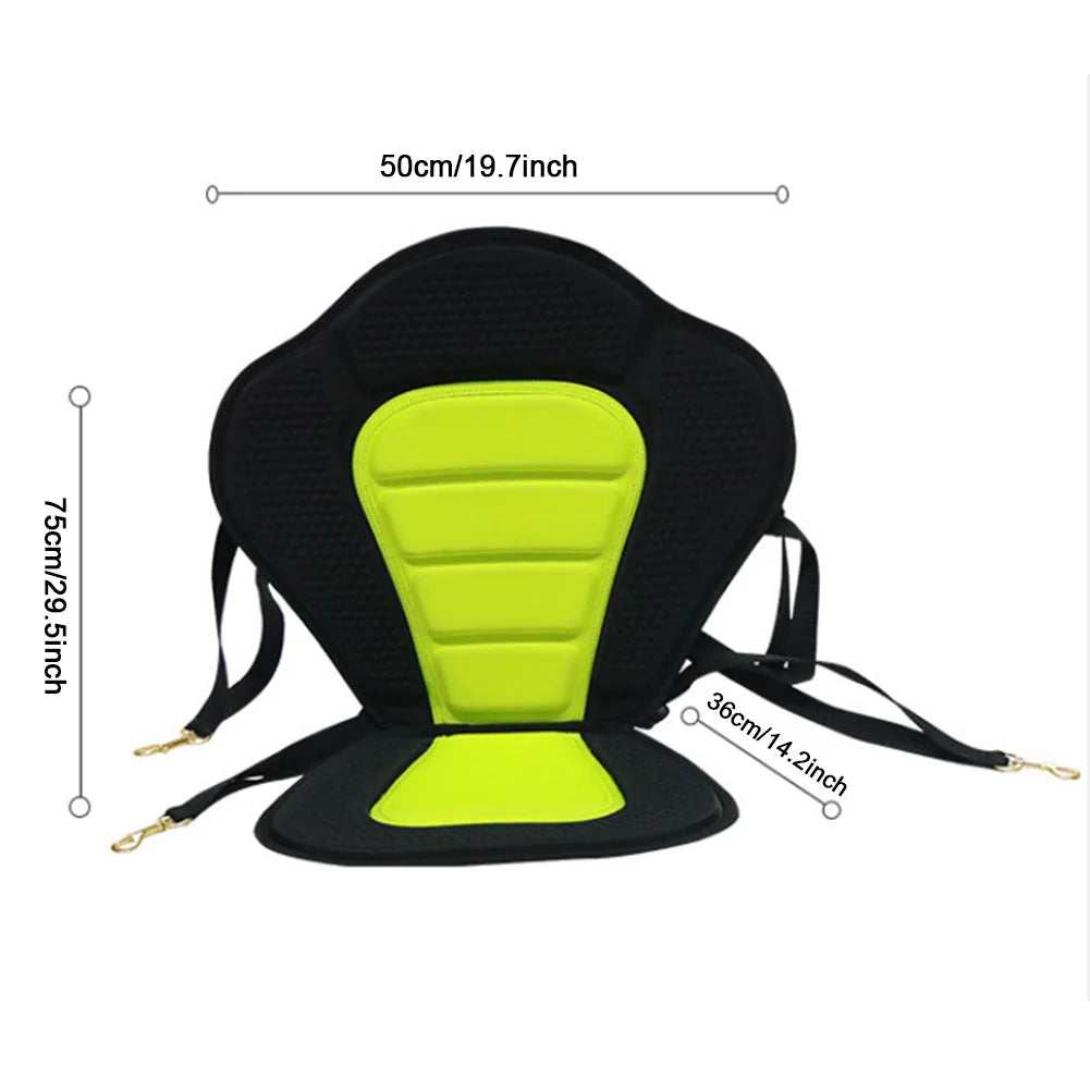 Kayak Seat Adjustable SUP Paddle Board Seat Padded Stand Up Paddle Board Seat for Kayaking Canoeing Rafting Fishing