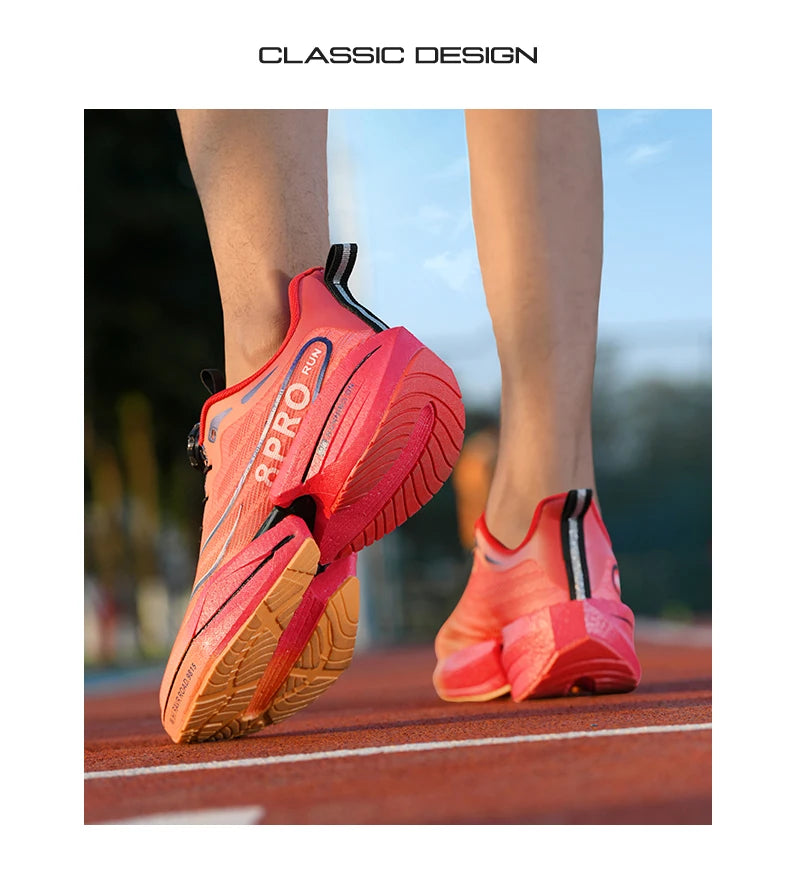 Tenis Running Maratón Placa de Carbono | Transpirable | Malla Ligera | Hombre y Mujer | Antideslizante