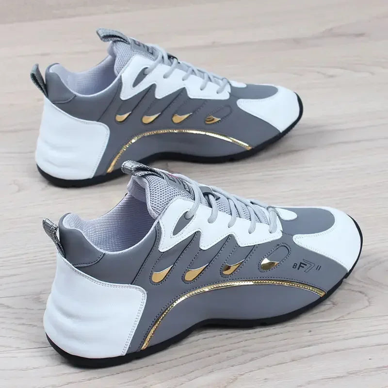 Tenis Cuero Suave | Hombre y Mujer | Casual | Transpirable | Vulcanizado | Ligero | Moda