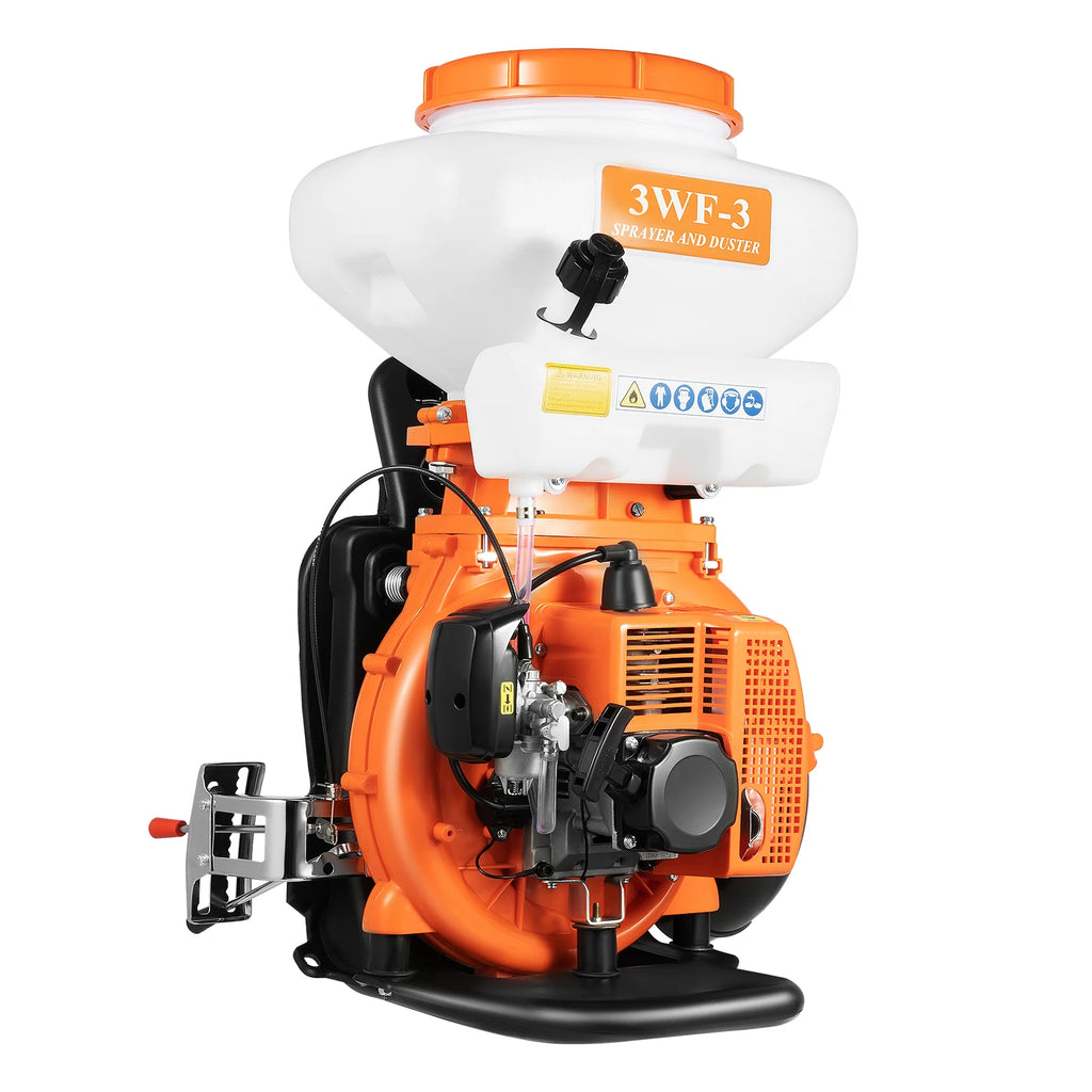 Backpack Sprayer 3.7Gal Large Capacity Agricultural Mist Duster Sprayer Gas Powered 2-stroke Motor 41.5CC Spraying Machine