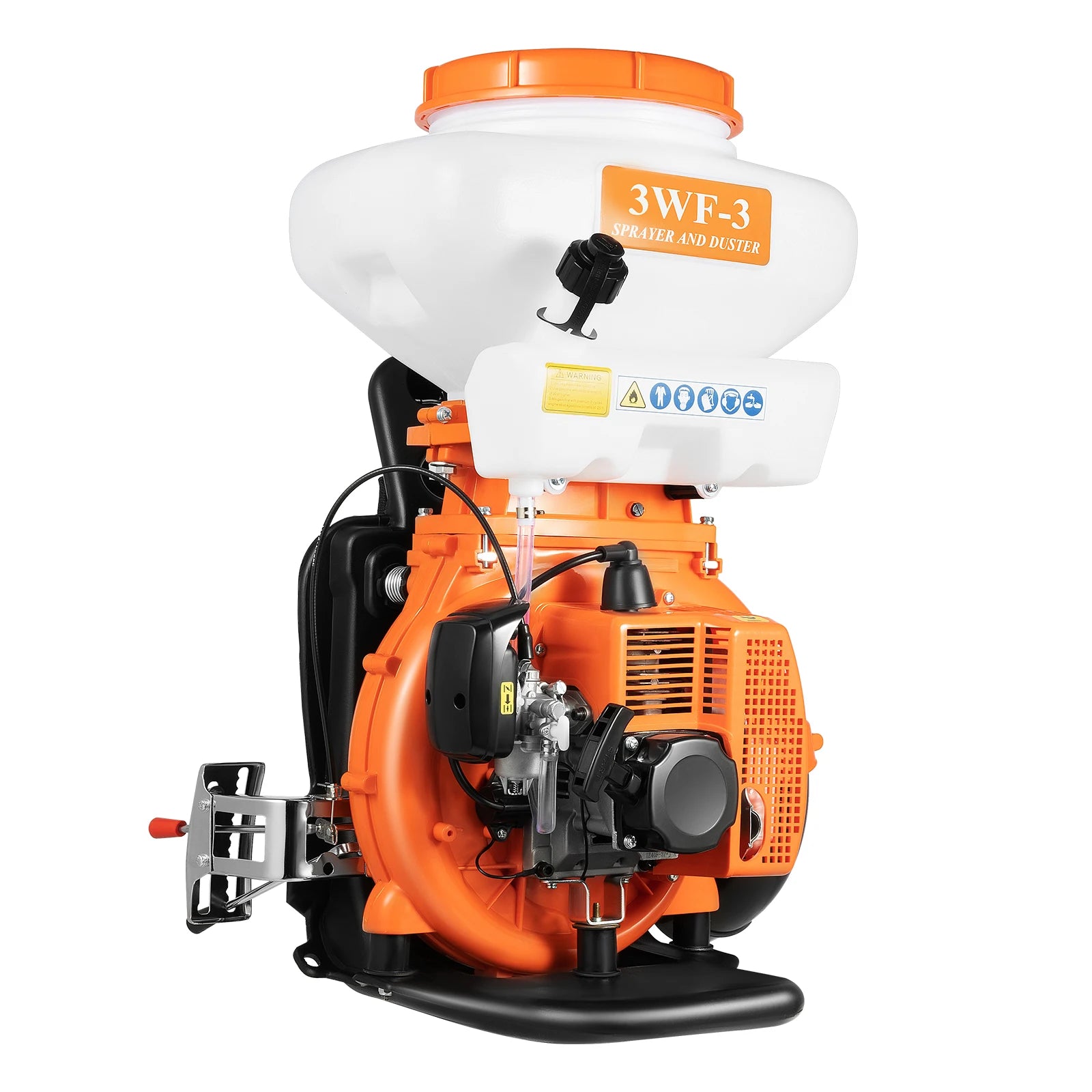 Backpack Sprayer 3.7Gal Large Capacity Agricultural Mist Duster Sprayer Gas Powered 2-stroke Motor 41.5CC Spraying Machine