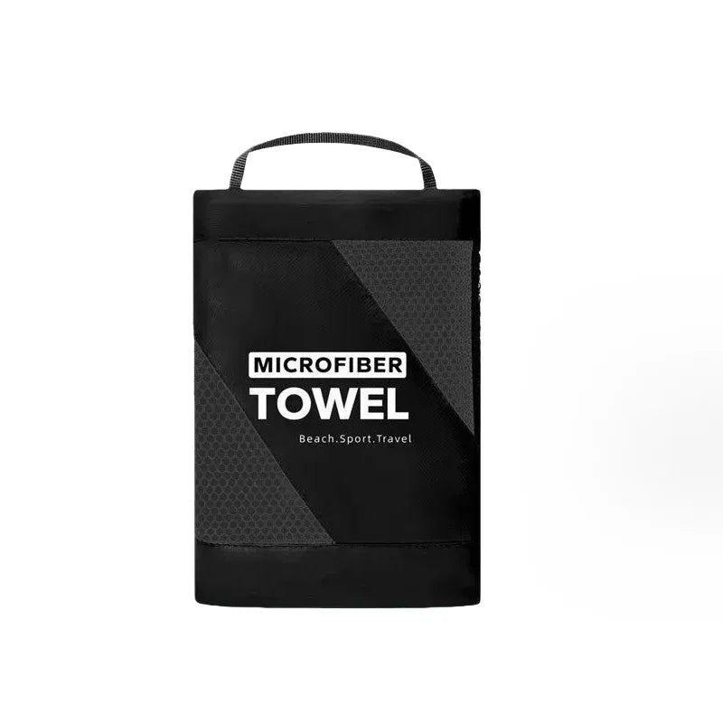 Toalla de Microfibra Premium 6 Tamaños con Bolsa - Playa, Gym, Yoga y Camping