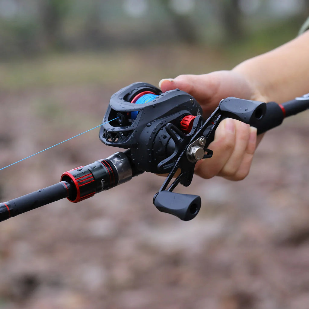 Sougayilang Telescopic Casting Rod & 7.2:1 High-Speed Reel Combo | 150M Line | 1.8-2.4m
