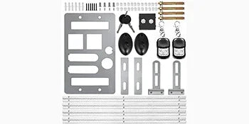 Sihao Electric Gate Opener 1300LBS Garage Door Opener Automatic Sliding 2 Keys With 4m Racks Operator for Hotel Factory School