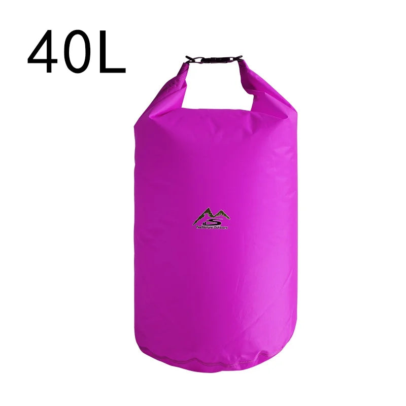 5/10/20/40/70L Waterproof Dry Bag Sack for Camping Drift Trekking Swimming Rafting Kayak River Fishing Outdoor Waterbag Storage