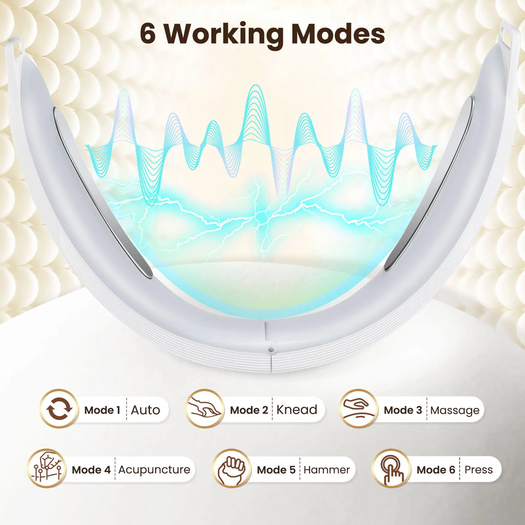 Masajeador Facial EMS PASTSKY | Lifting Antiarrugas | Reductor Doble Mentón | LED Fototerapia | Recargable - Firu Total Sales
