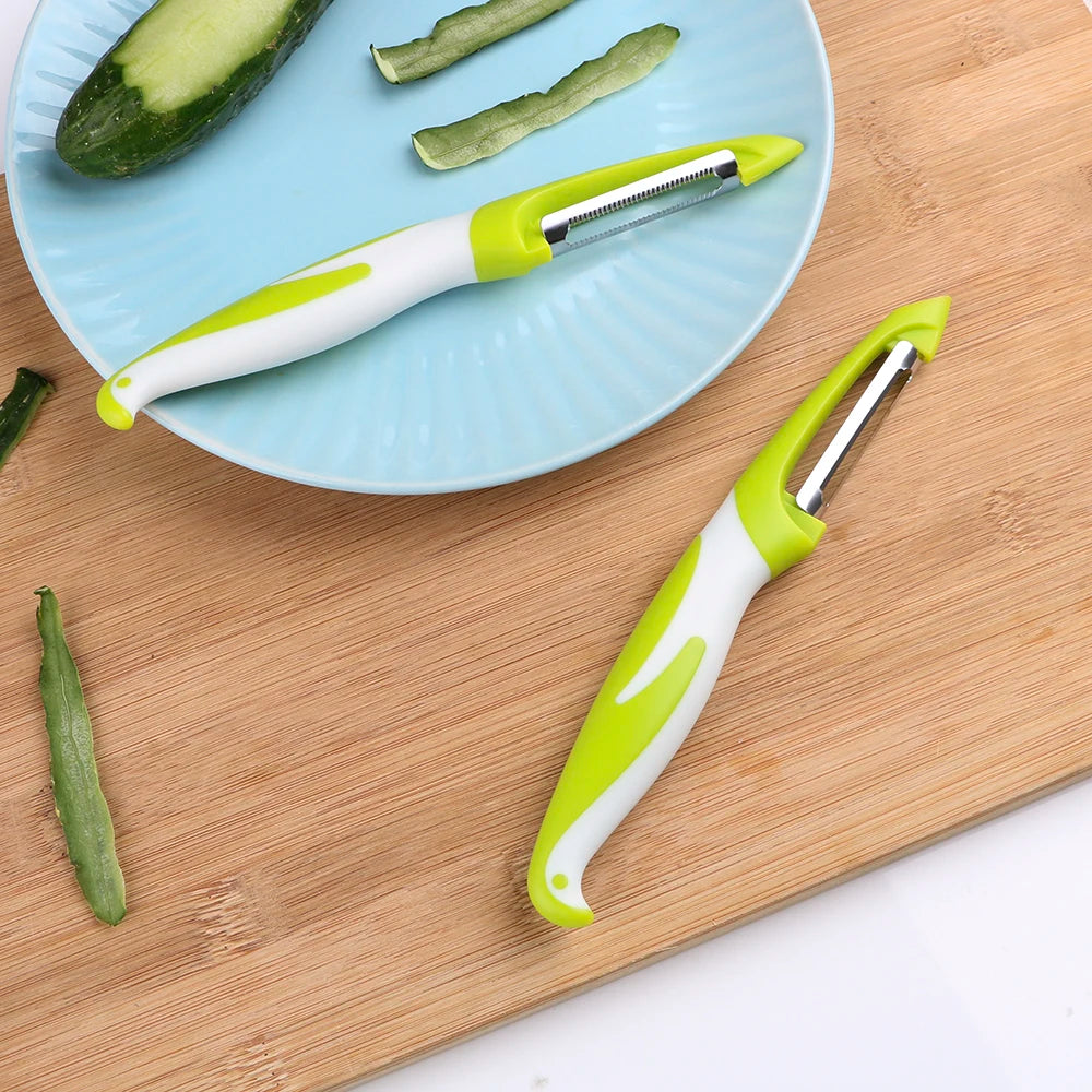 NICEYARD Vegetable Slicer Peeler Knife Carrot Potato Fruit Shred Grater Gadgets Stainless Steel Peeler Zester Razor Sharp Cutter