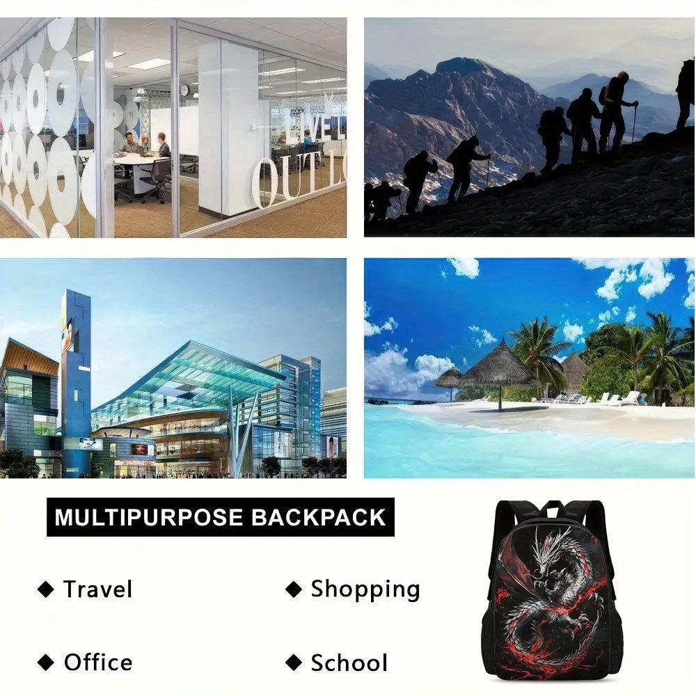A 3D printed cartoon and cute African girl backpack for a fashionable student bag - Firu Total Sales