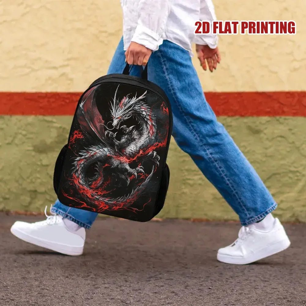 A 3D printed cartoon and cute African girl backpack for a fashionable student bag - Firu Total Sales