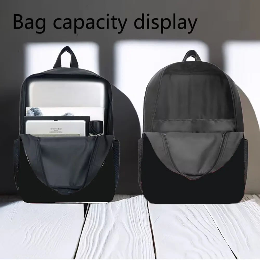 A 3D printed cartoon and cute African girl backpack for a fashionable student bag - Firu Total Sales