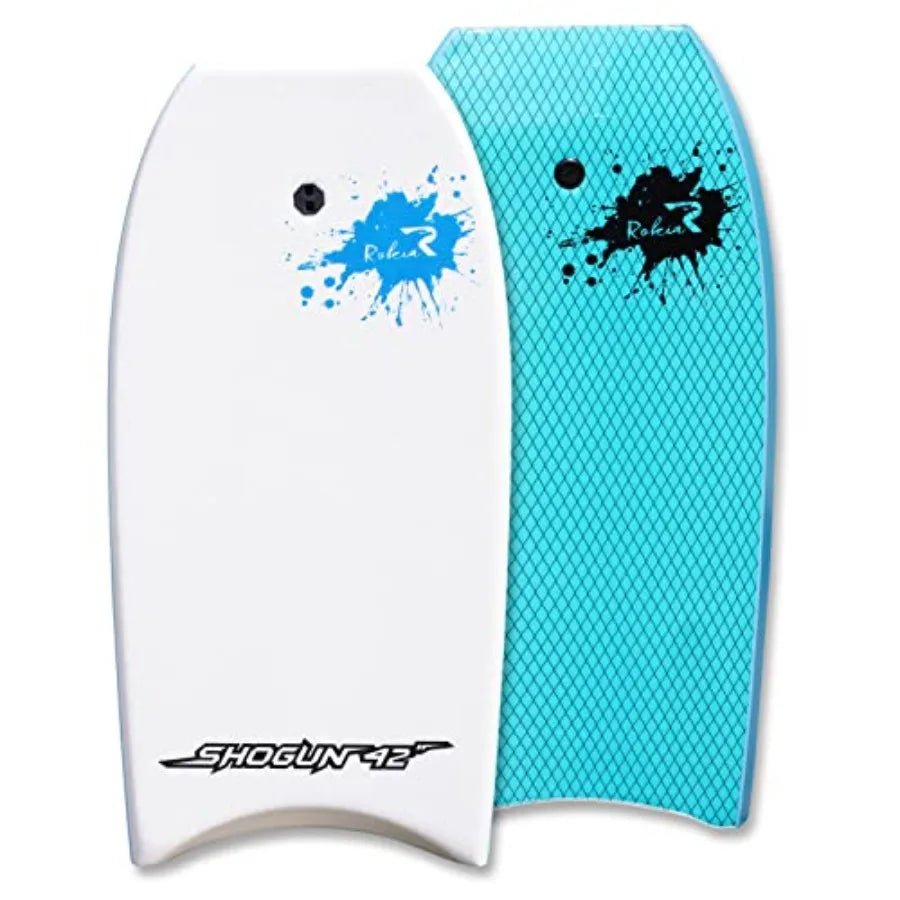 Bodyboard for Beach Include Leash 42 Inch Body Board with Durable EPO Core Reticular Structure Board Great Surfing for Teens an - Firu Total Sales