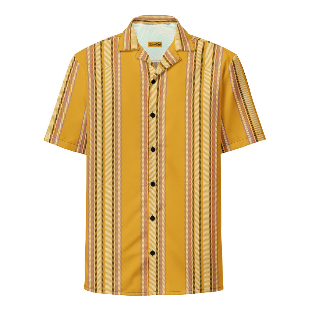 Golden Sands Retreat Performance Button Down Shirt - Brinks Island Collection - Firu Total Sales
