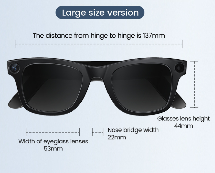 AI Camera Smart Glasses - Firu Total Sales