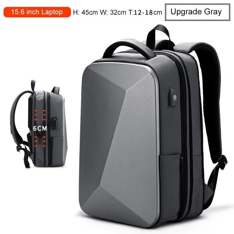 Fenruien Brand Laptop Backpack Anti - theft Waterproof School Backpacks USB Charging Men Business Travel Bag Backpack New Design - Firu Total Sales