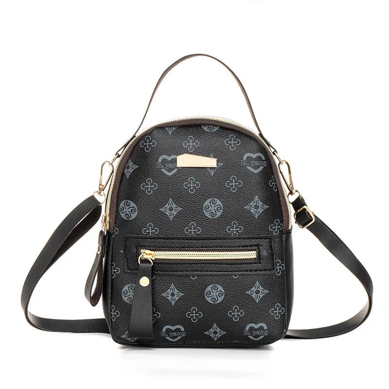 Flower backpack 2022 ladies bag fashion backpack women's bag bag women's fresh and sweet student school bag - Firu Total Sales