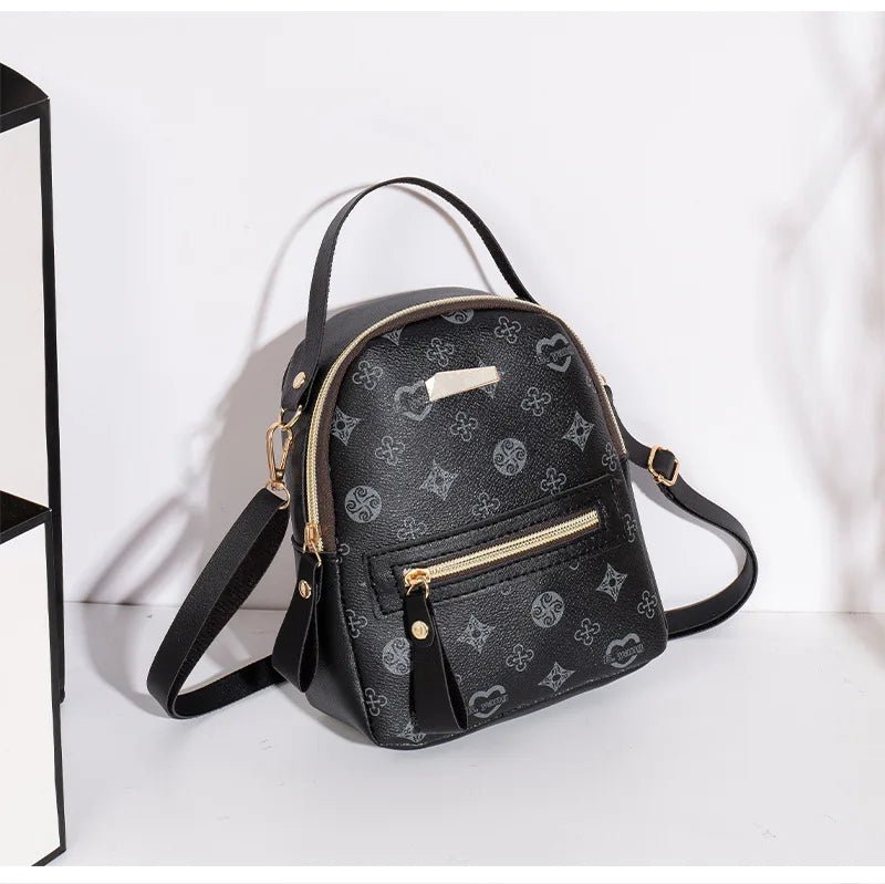 Flower backpack 2022 ladies bag fashion backpack women's bag bag women's fresh and sweet student school bag - Firu Total Sales