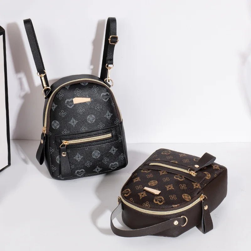 Flower backpack 2022 ladies bag fashion backpack women's bag bag women's fresh and sweet student school bag - Firu Total Sales