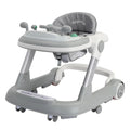 Foldable Activity Walker, Toddler Baby Push Walker with Removable Feeding Tray & Music Tray(Without Battery), 2 in 1 Baby Walker - Firu Total Sales
