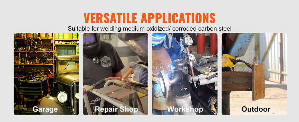 SucceBuy 0.03/0.035 Inch Flux Cored Welding Wire Carbon Steel Iron MIG Welding Machine Welder Accessories For Soldering