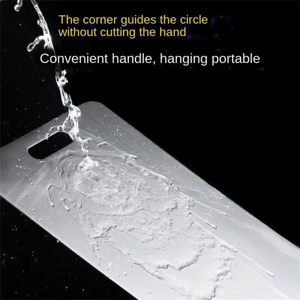 New Cutting Board for Kitchen 316 Stainless Steel Chopping Board Thickened Board Double Sided Food Grade Fruit Meat Chopping - Firu Total Sales