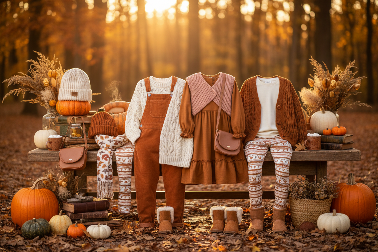Outfit Niña - Conjunto Dulce Otoño