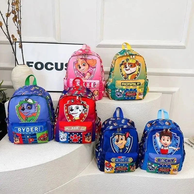 PAW Patrol Children School Bag Original Cute Dogs Fashion Boy Girl Backpack Kids Kindergarten Backpacks Chase Skye Baby Gift - Firu Total Sales