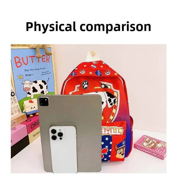 PAW Patrol Children School Bag Original Cute Dogs Fashion Boy Girl Backpack Kids Kindergarten Backpacks Chase Skye Baby Gift - Firu Total Sales