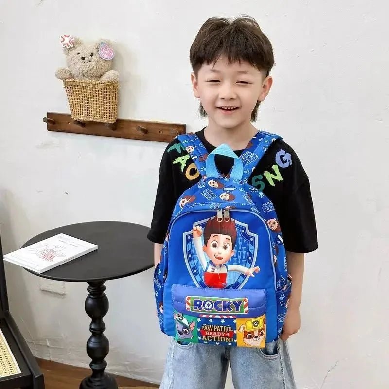 PAW Patrol Children School Bag Original Cute Dogs Fashion Boy Girl Backpack Kids Kindergarten Backpacks Chase Skye Baby Gift - Firu Total Sales
