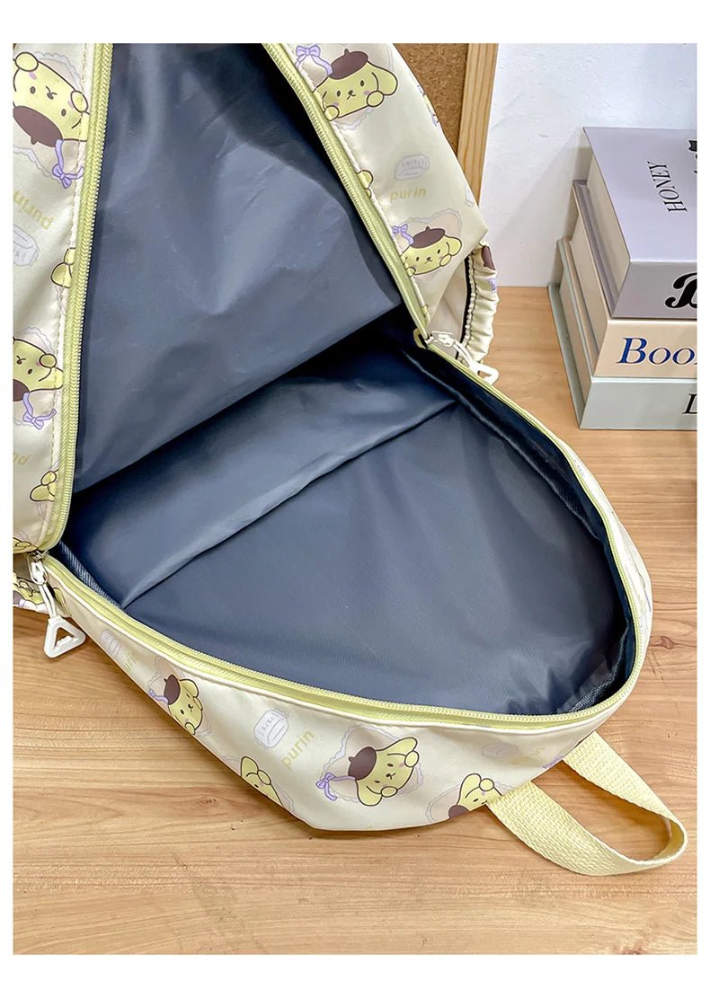 Sanrio Backpack Anime Kuromi Cinnamoroll My Melody Student Bag Large Capacity Women Bag For Children Girls Birthday Gift - Firu Total Sales