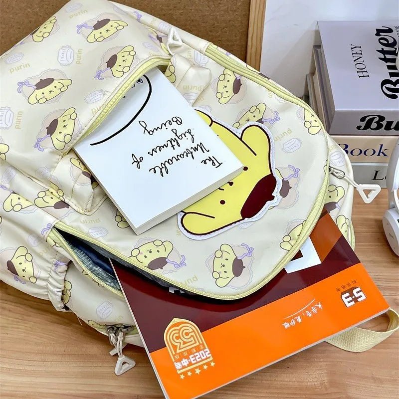 Sanrio Backpack Anime Kuromi Cinnamoroll My Melody Student Bag Large Capacity Women Bag For Children Girls Birthday Gift - Firu Total Sales