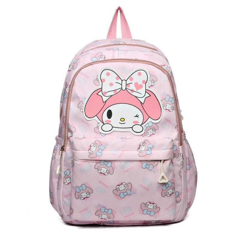 Sanrio Backpack Anime Kuromi Cinnamoroll My Melody Student Bag Large Capacity Women Bag For Children Girls Birthday Gift - Firu Total Sales