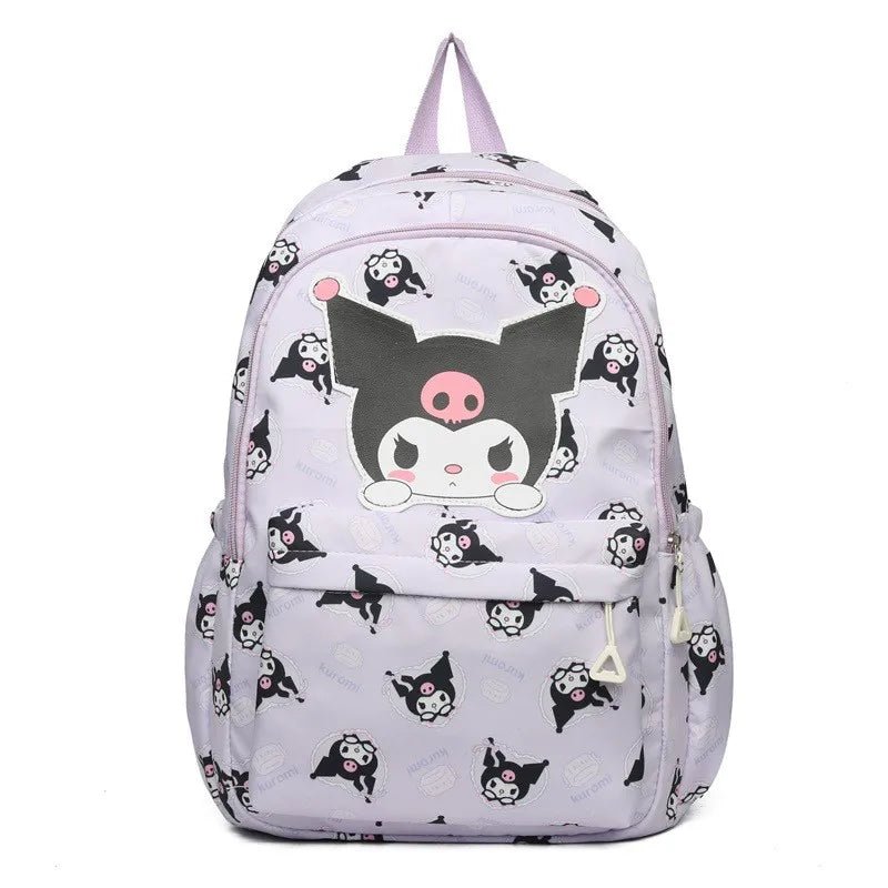 Sanrio Backpack Anime Kuromi Cinnamoroll My Melody Student Bag Large Capacity Women Bag For Children Girls Birthday Gift - Firu Total Sales