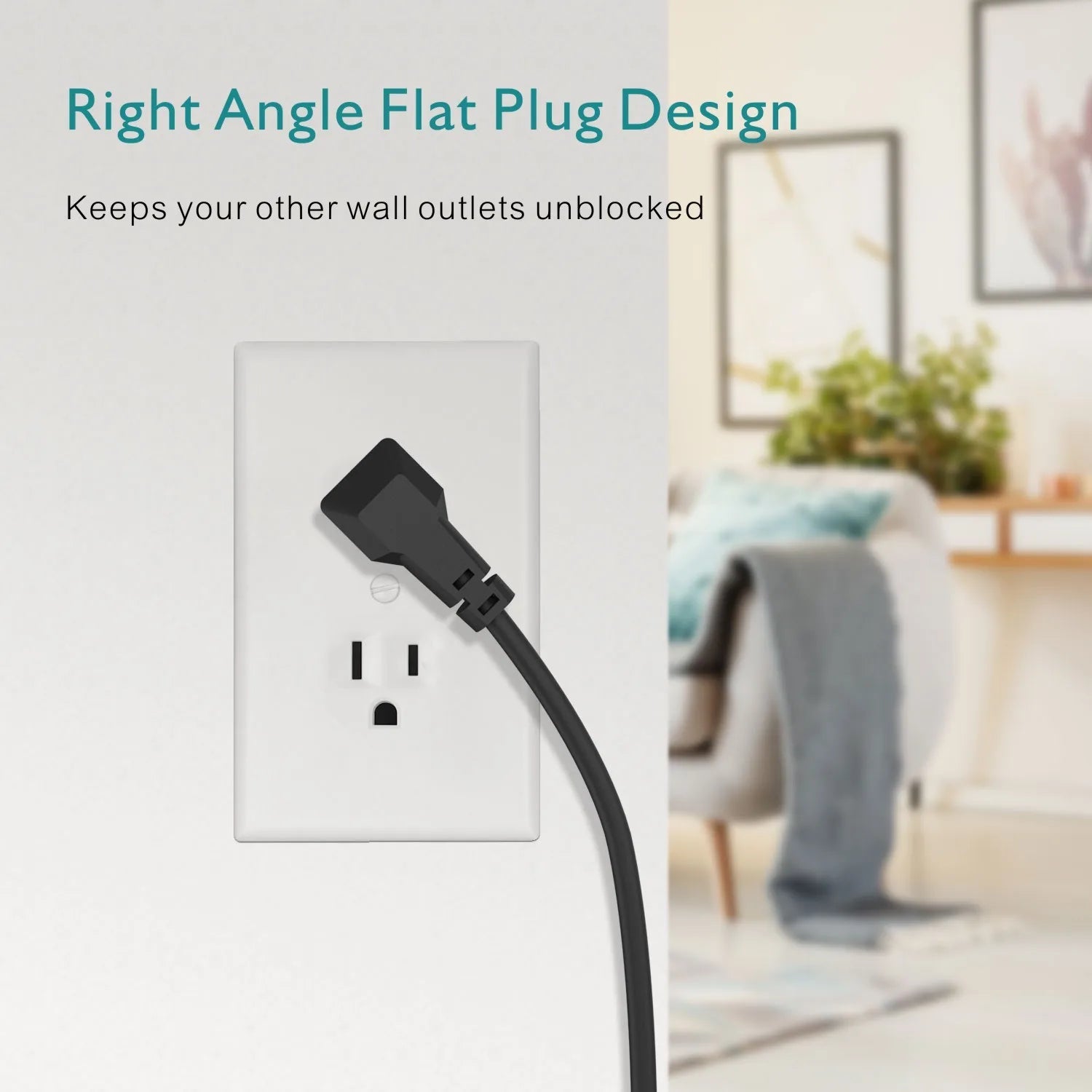 TRANSTON Power Outlet with Surge Protector, 9 power strip 3 USB Ports, 5ft Extension Cord, Quick Charge, For Homeand off - Firu Total Sales