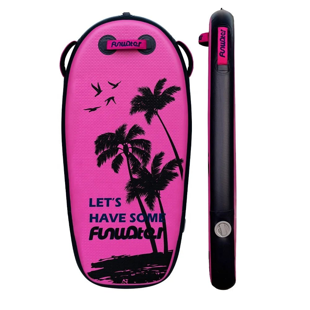 Upgrade PVC Inflatable Surfboard Portable Swimming Paddle Board Durable Scratch - resistant High - strength Brushed Fabric Bodyboard - Firu Total Sales