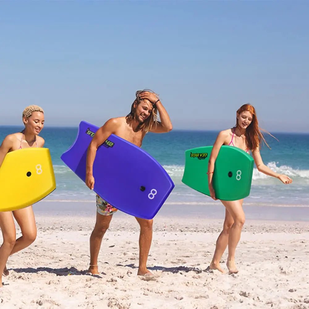 Woowave 33" High Quality IXPE Soft Surfboard Bodyboard with Surf Leash Customize Surfing Board for Kids - Firu Total Sales